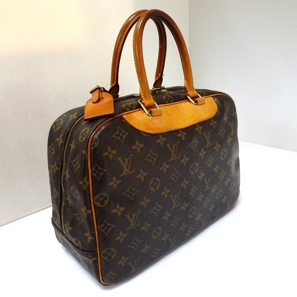 Auth LOUIS VUITTON Deauville Weekend Duffel Bowler - Picture 2 of 15